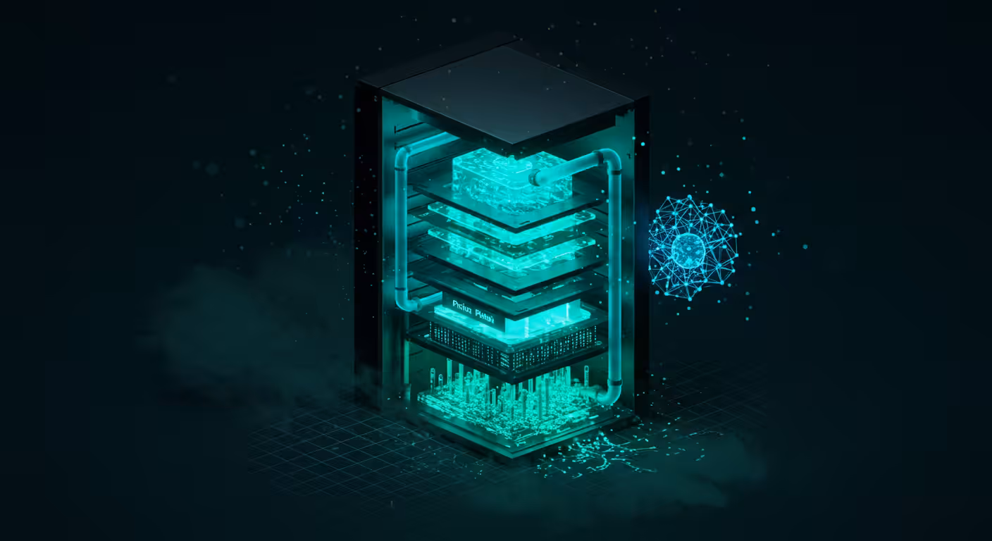 Diagrama da arquitetura do blog Vivo de Codigo com Next.js, Prisma, pgvector e containers Docker em VPS